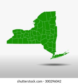 map of New York