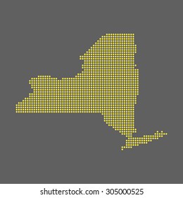 map of New York