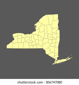 map of New York