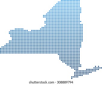 map of New York