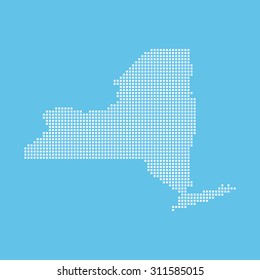 map of New York