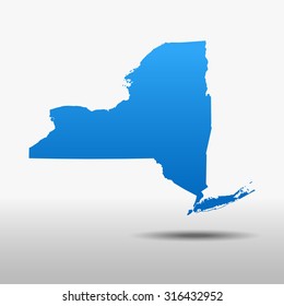 map of New York