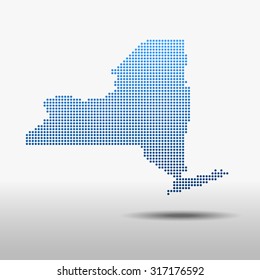 map of New York