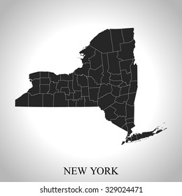 map of New York