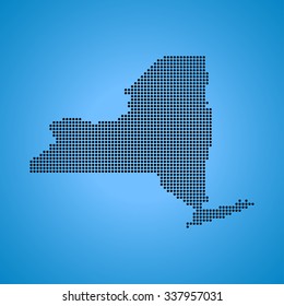 map of New York