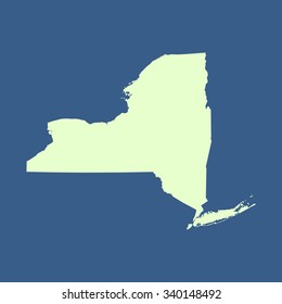 map of New York