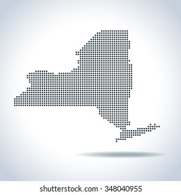 map of New York