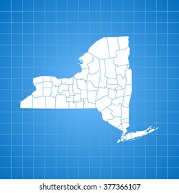 map of New York