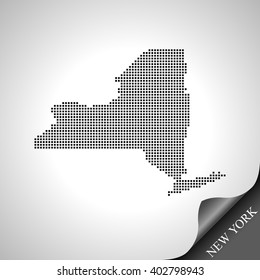 map of New York