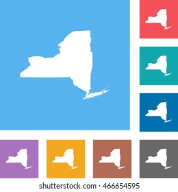 map of New York