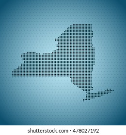 map of New York