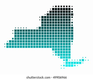 Map of New York