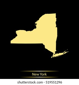 map of New York