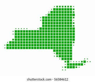 Map of New York