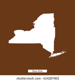 map of New York