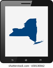 map of New York