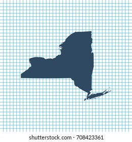 map of New York