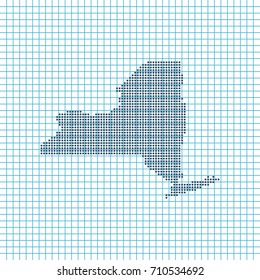 map of New York