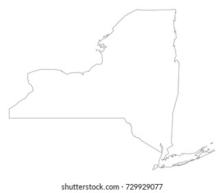 Map of New York