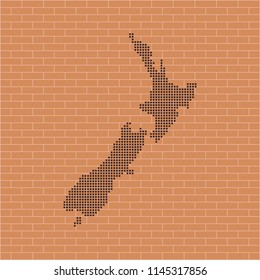 map of New Zealand