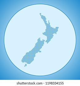 map of New Zealand