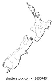 Map - New Zealand