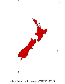 Map - New Zealand