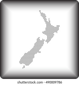map of New Zealand