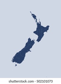 Map - New Zealand