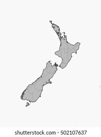 Map - New Zealand