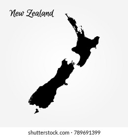 Map of New Zealand