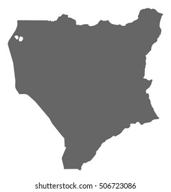 Map - Niassa (Mozambique)