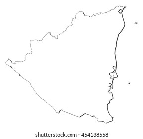 Map - Nicaragua