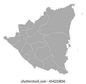 Map - Nicaragua