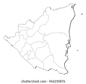 Map - Nicaragua