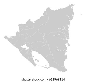 Map - Nicaragua