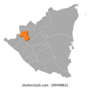 Map - Nicaragua, Esteli