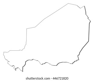 Map - Niger