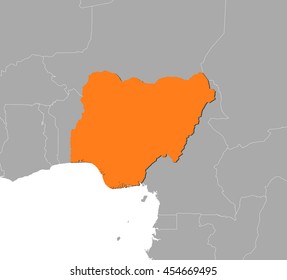 Map - Nigeria