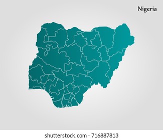 Map of Nigeria 