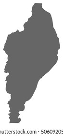 Map - Nimba (Liberia)