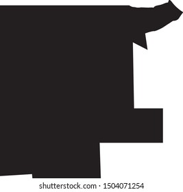 map of Noble county in state of oklahoma