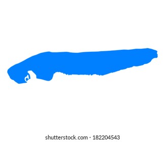 Map of Norderney