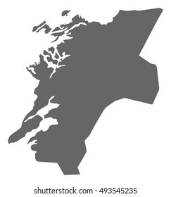 Map - Nord-Trondelag (Norway)