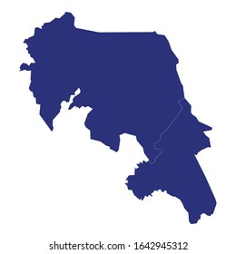 map of Norte Catarinense is Metropolitan area of Brazil with borders of the municipalities