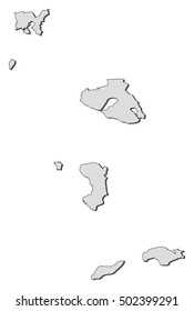 Map - North Aegean (Greece)