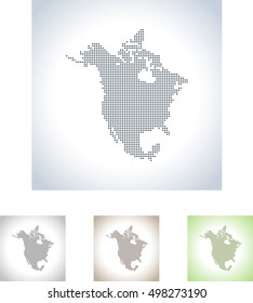 map of North America