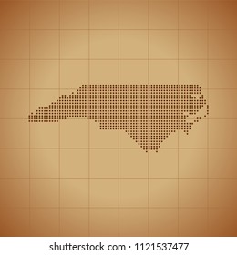map of North Carolina