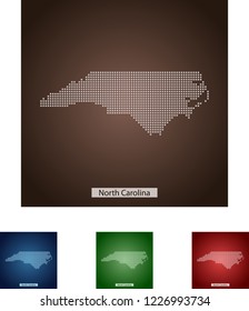 map of North Carolina
