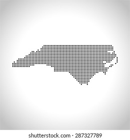 map of North Carolina